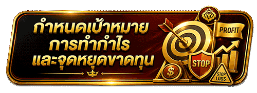 กำหนดเป้าหมายการทำกำไรและจุดหยุดขาดทุน
